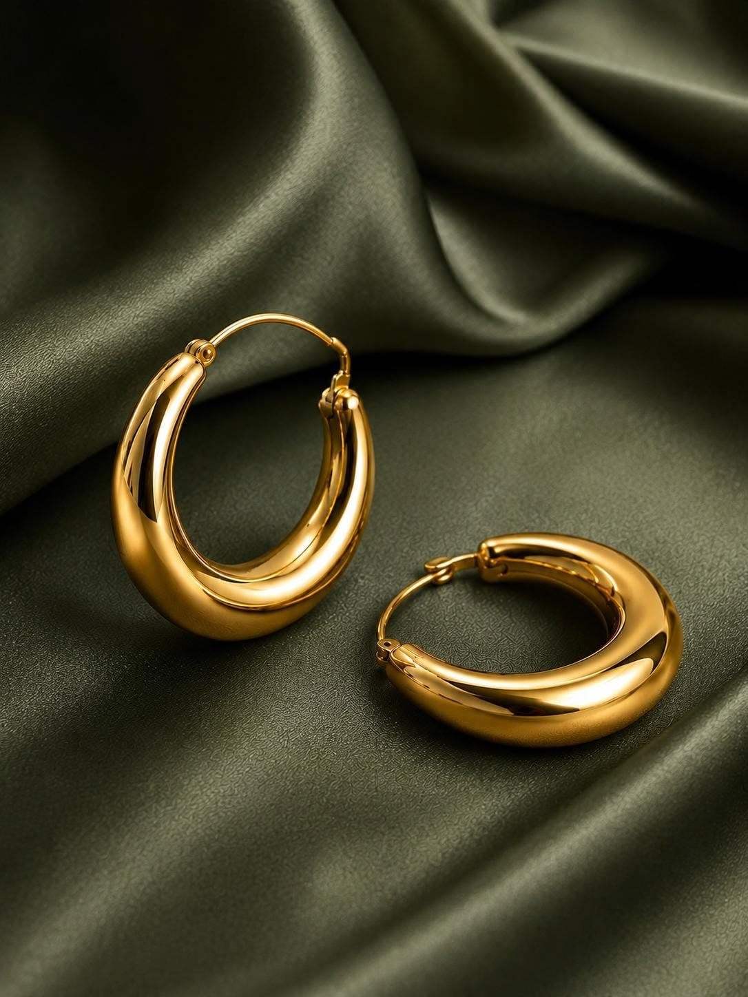 Everyday Gold-Tone Hoops