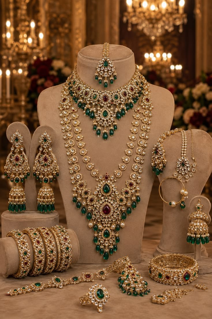 Kundan Bridal Necklace Set