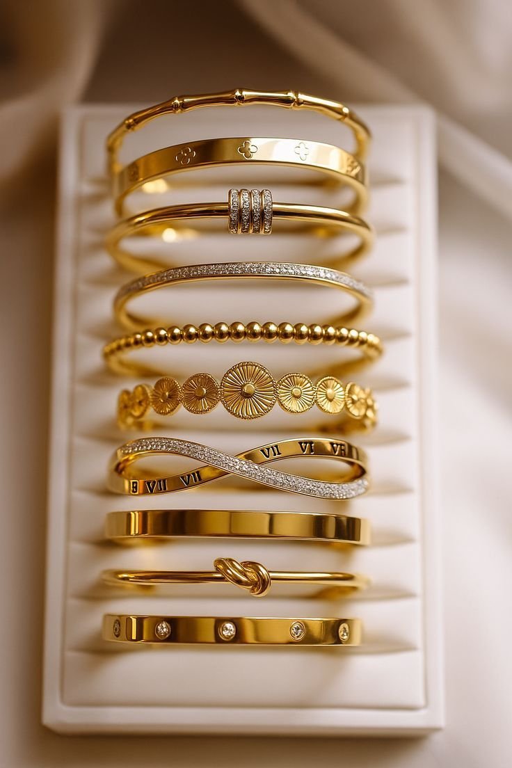Stackable Fashion Bangles